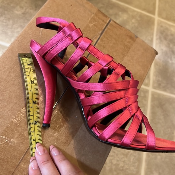 Roger Viver pink satin sandals size 35 1/2 - Picture 8 of 9